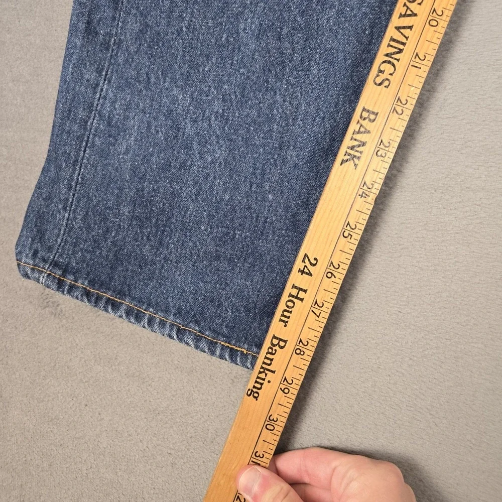 VTG Levis 501 Jeans Mens 38x30 Fits 36x30 Blue Straight Leg Button Fly Made USA